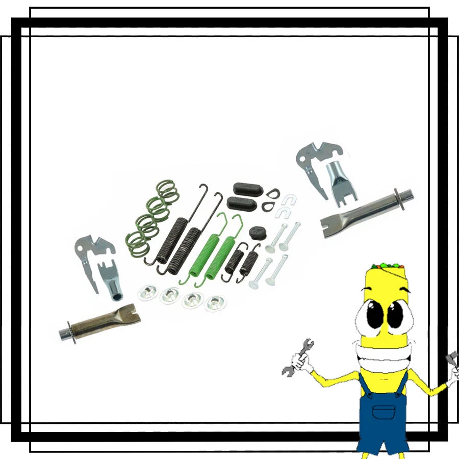 Complete Rear Brake Drum Hardware Kit for Jeep Patriot 2007-2017 All Models - Image 1 of 1