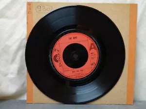 The Who: Who Are You EX+ UK 1978 7" Solid Centre - Picture 1 of 3