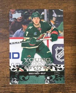 2023-24 Upper Deck Extended Young Guns Retro Brock Faber #T-31 Minnesota Rookie - Picture 1 of 2