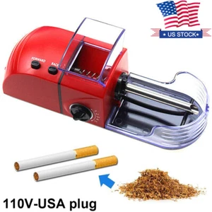 Cigarette Machine Automatic Electric Rolling Roller Tobacco Injector Maker NEW - Picture 1 of 11