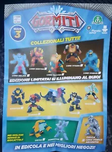 GORMITI 2019: "WAVE" 3 - GUARDA I DISPONIBILI, SONO TUTTI NUOVI CON CARTA! - Bild 1 von 13