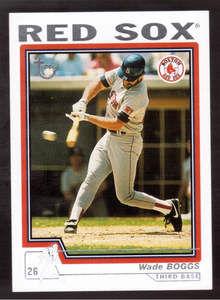 2004 TOPPS RETIRED SIGNATURE #88 WADE BOGGS - Image 1 of 1