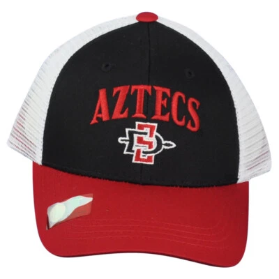 NCAA Captivating San Diego State Aztecs Trucker Mesh Snapback Youth Kids Hat Cap - Image 1 of 4