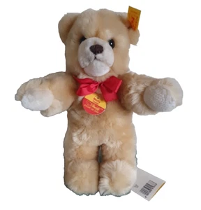 STEIFF TIER TEDDY BEAR MOLLY TEDDY BÄR 22cm. TALL WITH TAG AND BOW 019333. - Picture 1 of 8