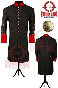 Civil War CS Confederate Artillery Captain Officer's Frock Coat - Picture 1 of 3