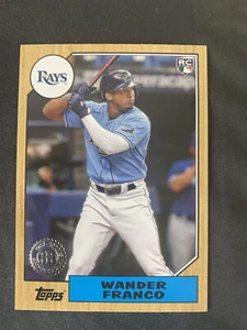 2022 Topps Series 1 - 1987 Topps 35th Anniversary Wander Franco #T87-23 (RC) - Picture 1 of 2