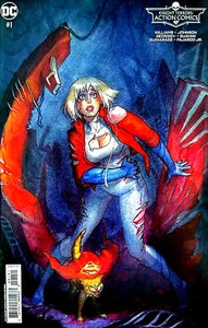 KNIGHT TERRORS ACTION COMICS #1 COPERTINA F INCENTIVE MEGHAN HETRICK CARD STOCK NUOVO CON SCATOLA - Foto 1 di 2