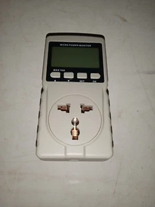 GM86 LCD DISPLAY MAX 10A MICRO POWER MONITOR ENERGY METER US Plug - Picture 1 of 2