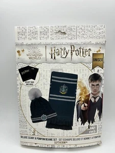 Cinereplicas Harry Potter Slytherin Deluxe Beanie & Scarf Set with Bag Costume - Picture 1 of 14