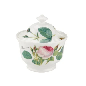 Sucrier Rose redouté porcelaine 9 cm Roy Kirkham - Imagen 1 de 1