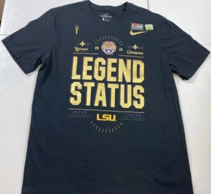 Men’s Nike Legend Status LSU Tigers National Champions XLarge T-Shirt 2019 - Picture 1 of 2