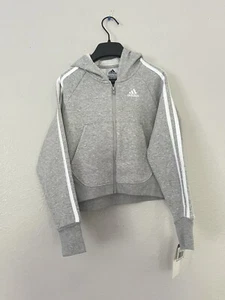 New Adidas Kid Girl Jacket Size: XS 6/6x - Picture 1 of 4