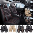 For BMW Car Seat Covers Full Set 5-Seat Waterproof Leather Front Rear Protectors