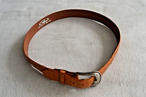 Roper Top Grain Leather Belt Size 34 8541400 ostrich? - Picture 1 of 7