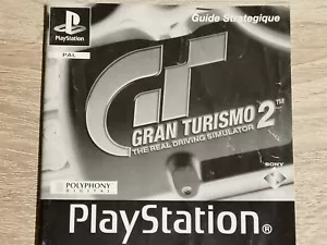Manual Only Gran Turismo 2 Guide Strategic sony PLAYSTATION 1 PS1 2 - Picture 1 of 1
