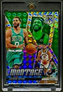 Jayson Tatum RARE SILVER MOSAIC REFRACTOR PRIZM INVESTMENT CARD SSP CELTICS MINT - Picture 1 of 2
