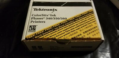 Tektronix ColorStix Printer Ink Phaser 340/350/360 Black 016-1307-01 (NOS) - Image 1 of 4