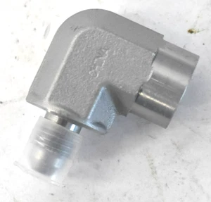 Parker ToughShield Triple Lok 37° Flare 90° Elbow Fitting Adapter 4-4 DTX-SS - Picture 1 of 5