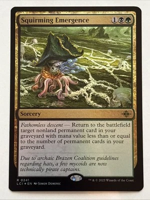 MTG The Lost Caverns of Ixalan Squirming Emergence Foil 0241 NM Rare - Image 1 of 2