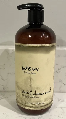 WEN Sweet Almond Mint Cleansing Conditioner, 16 oz Bottle with Pump - Image 1 of 2