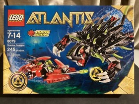 Lego Atlantis Shadow Snapper 8079 Limited Edition Sea Monster Scuba 2010