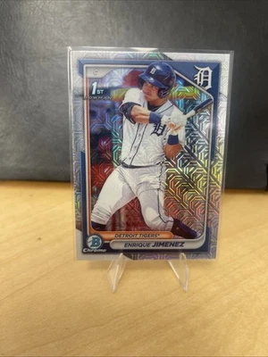 2024 Bowman Chrome Prospects Enrique Jimenez #BCP-31 (RC) - Image 1 of 2