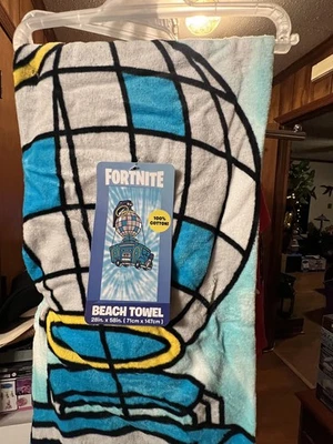 FORTNITE  Beach Towel   ( 28" X 58")  NEW - Image 1 of 4