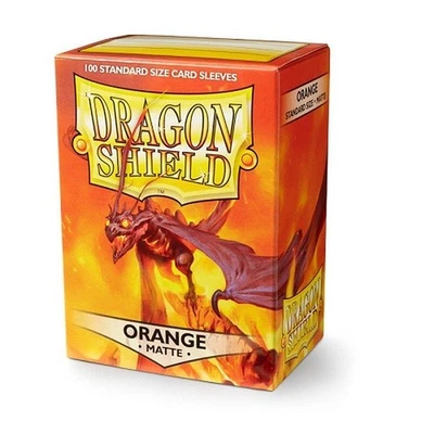 Dragon Shield Standard Sleeves - Matte Orange (100 Sleeves) NEU/OVP - Bild 1 von 2