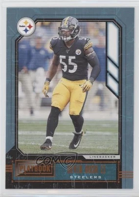 2020 Panini Playbook Orange Devin Bush II #27 - Image 1 of 2