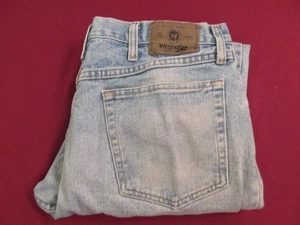 Wrangler Jeans Mens Actual Size 34X29 Blue Cowboy Cut Western Rodeo - Picture 1 of 8