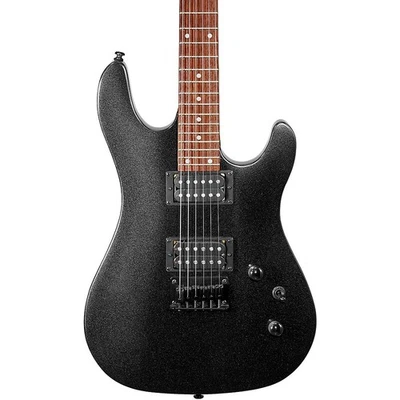 Guitarra Eléctrica Cort KX Series Doble Corte Negra Metálica Foto 1 de 4