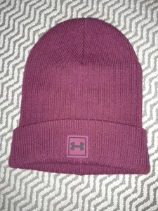 Beanie Hat Under Armour Burgundy - Picture 1 of 2