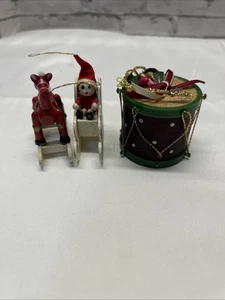 Vintage Weihnachtsschmuck 3er Set  - Bild 1 von 3