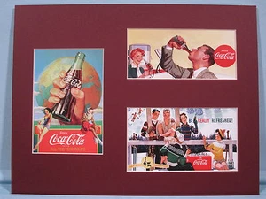 Coca-Cola Advertisements & Commemorative Collage - Picture 1 of 1