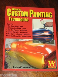 "Advanced Custom Painting Techniques" NEU144pgs+350 Farbfotos, Mustang+Camaro - Bild 1 von 4