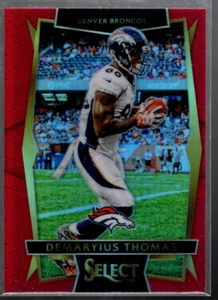 A6736- 2016 Select Prizm Rot #12 Demaryius Thomas / 99 - Nm-Mt - Bild 1 von 2