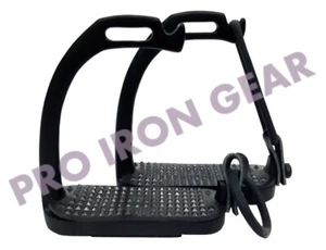 PEACOCK STIRRUPS HORSE EQUESTRIAN SAFETY IRON FILLIS STIRRUPS( 5 inch) - Picture 1 of 1