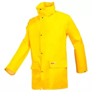 SIOEN 4820 Dortmund Regen Workwear Gelb Flexothane Jacke Gr. Medium Neu - Bild 1 von 2