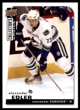 2008-09 Collector's Choice Alexander Edler #5