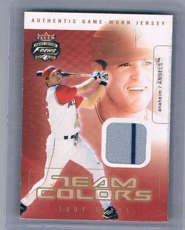 2003 Focus JE Team Colors Game Jersey Multi Color #TG Troy Glaus NM-MT NM-MT MEM - Image 1 of 1