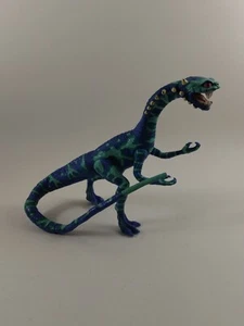 Atari Primal Rage Vertigo Dinosaurier seltene Actionfigur Playmates 1996 blau - Bild 1 von 5