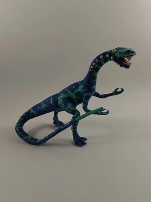 Figura de acción rara de dinosaurio vértigo Atari Primal Rage Playmates 1996 azul Foto 1 de 4