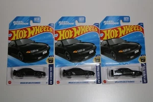 3 Stück Hot Wheels Nissan Skyline GT-R (BNR32) Fast & Furious schwarz grau 2025 - Bild 1 von 8