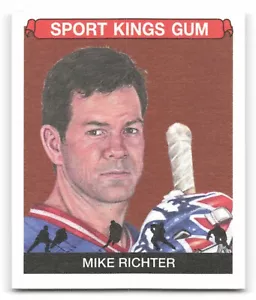 2021 Sportkings Volume 2 Mini #77 MIKE RICHTER New York Rangers NICE CARD !!! - Picture 1 of 2