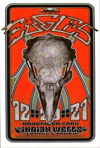 The Eagles 11/2005 Kalifornien 4"x6" Nachdruck Konzert Mini Poster/Postkarte 0209 - Bild 1 von 1