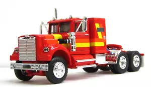 DCP orange w/stripes Westernstar 4900 36" Mercury sleeper tractor 1/64 no box - Picture 1 of 6