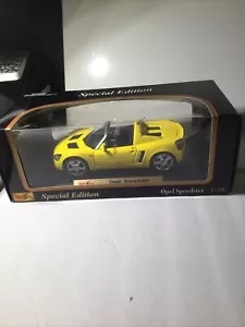Maisto Opel Speedster Yellow 1:18 - Picture 1 of 9