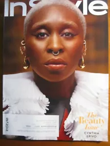 October 2020 In Style Magazine Cynthia Erivo #239 - Picture 1 of 5