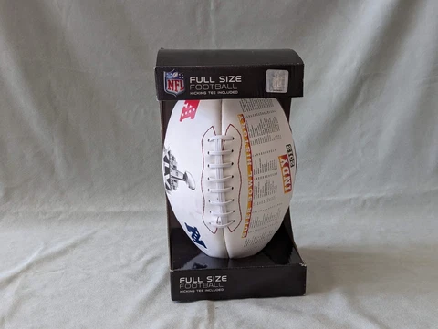 NFL Super Bowl XLVI Full Size Football Indianapolis Indy 2012 Kicking Tee Cover