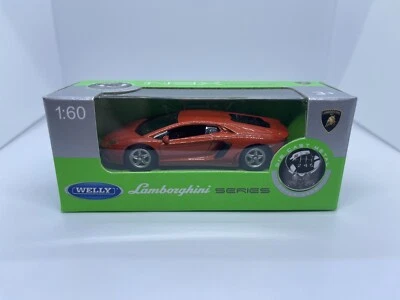 Welly - Lamborghini Aventador - Diecast Collectible - 1:60 Scale - New Sealed - Image 1 of 2